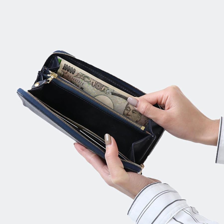 最大51%★6/4限定 3カ月保証 GLENROYAL グレンロイヤル 財布 長財布 ZIP AROUND LONG PURSE LAKELAND COLLECTION 03-6029の画像
