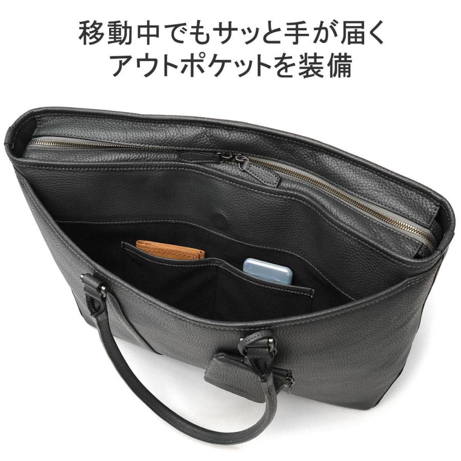 最大42%★5/27〜 選べるWノベルティ 正規取扱店 エルゴポック トートバッグ メンズ レディース A4 B4 大きめ ブランド HERGOPOCH トート 革 本革 通勤 HM-TTの画像