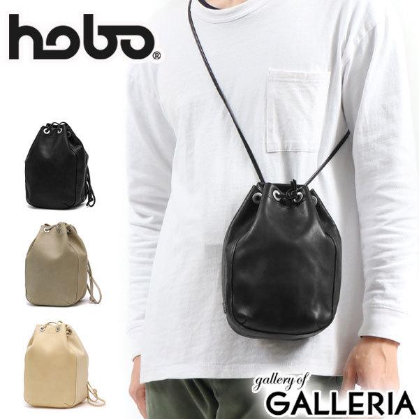 最大41%★6/2限定 ホーボー ショルダーバッグ hobo 巾着バッグ HORSE LEATHER DRAWSTRING BAG 斜めがけバッグ 本革 メンズ レディース HB-BG3305｜galleria-store