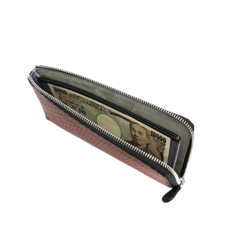 最大36%★8/30限定 印傳屋 財布 印伝 インデンヤ INDEN-YA 印傳屋 長財布 薄い L字ファスナー スマホウォレット レディース メンズ 和柄 革 日本製 5028 mm 黒×黒 |1 印傳屋 印伝 約 紺×白 |14 七宝繋ぎ