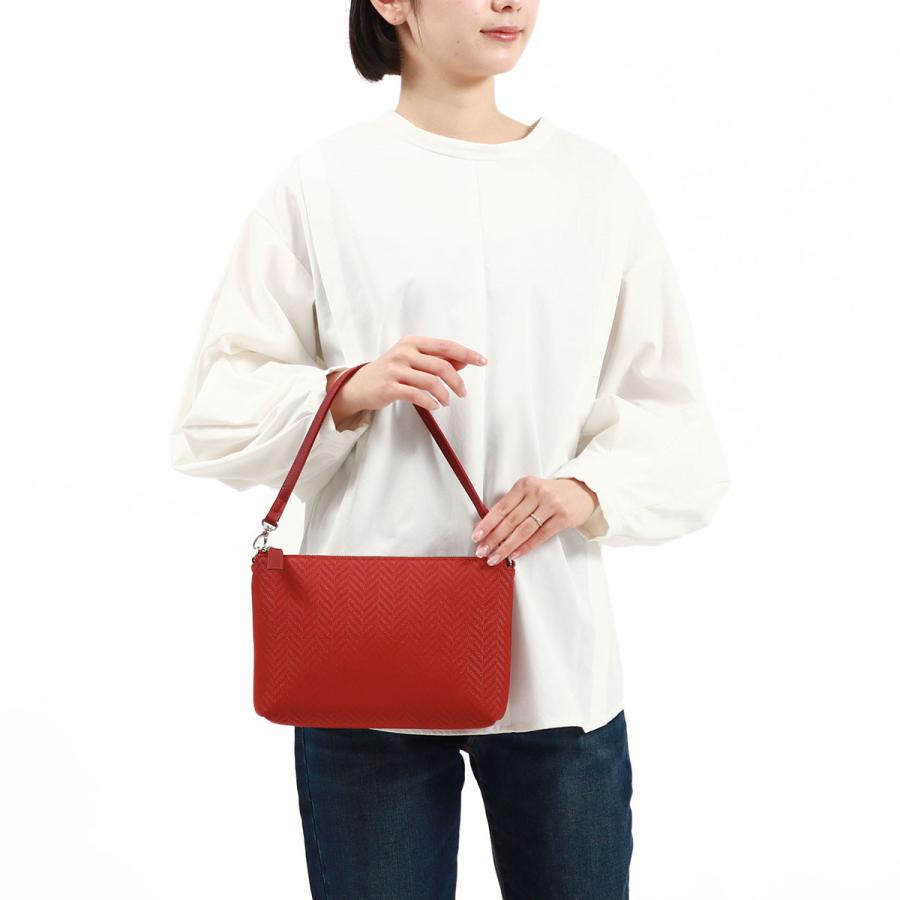 最大51%★4/23迄 印傳屋 ショルダーバッグ 印伝 インデンヤ INDEN-YA 47ショルダー ポシェット 小さめ A5 3WAY 和柄 レザー 漆 革 日本製 レディース 6047 爆買_4