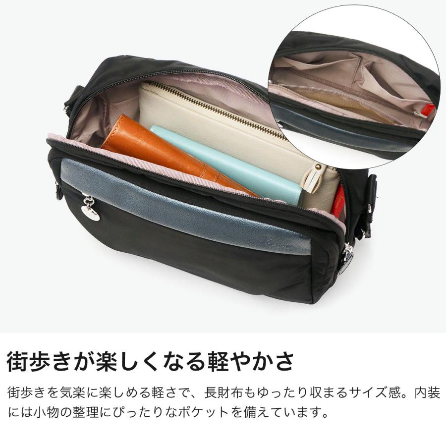 最大51%★5/24限定 カナナプロジェクト ショルダーバッグ ブランド 斜めがけバッグ Kanana project レディース 斜めがけ 軽量 撥水 横型 4L A5 PJ1-4th 67642の画像
