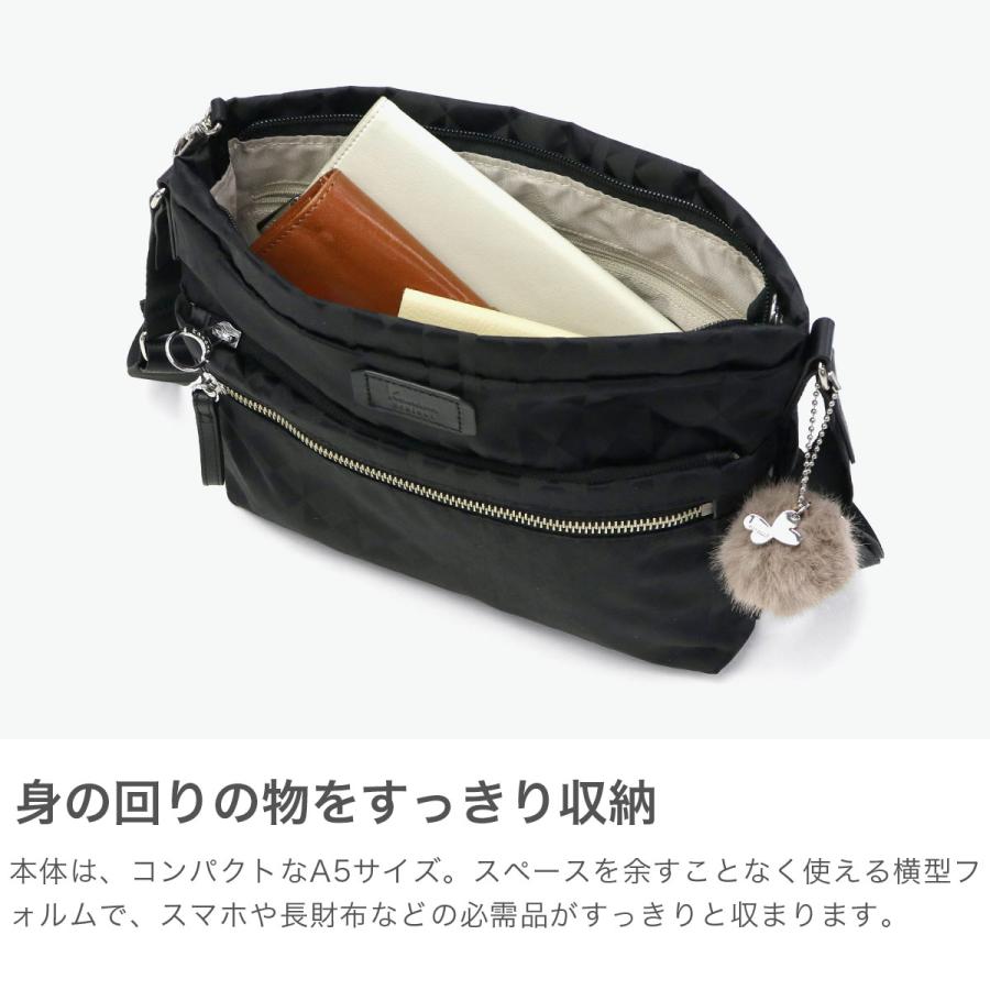 最大51%★5/24限定 カナナプロジェクト ショルダーバッグ レディース Kanana project 小さめ 3L A5 斜めがけバッグ カナナモノグラム3rd ショルダー小 11911の画像