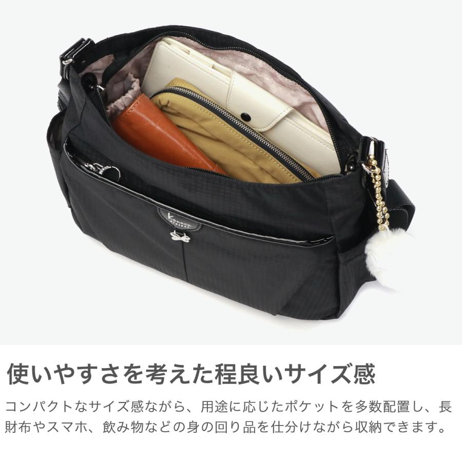 最大51%★2/20限定 カナナプロジェクト コレクション ショルダーバッグ レディース 6L A5 Kanana project COLLECTION ナイロン VYG シェリ 17943 | Kanana Project | 05