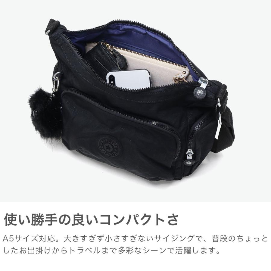 最大51%★5/24限定 正規取扱店 キプリング ショルダーバッグ レディース 斜めがけバッグ ブランド かわいい Kipling ショルダー バッグ A5 7L ガブエス KI4611の画像