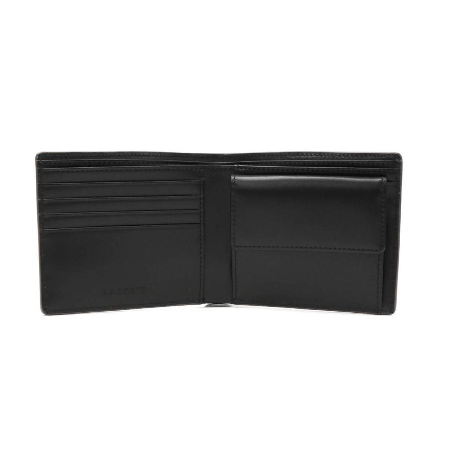 LACOSTE（ラコステ） 財布 二つ折り財布 本革 Men's Premium 2 ふた