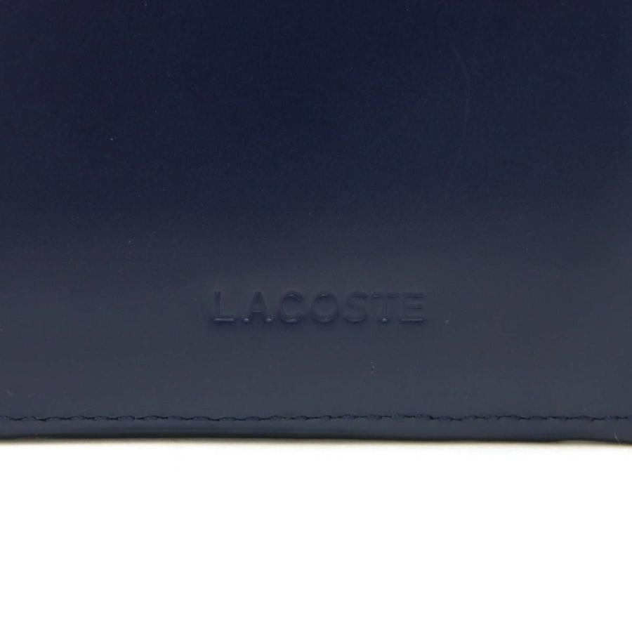 ラコステ 財布 LACOSTE ファスナー 本革 薄い Men's Premium 2 フラグメントケース カードケース ミニ財布 メンズ レディース NH0112K｜galleria-store｜21