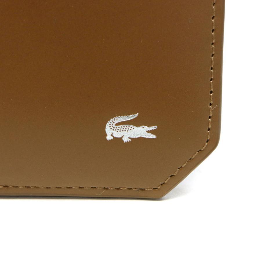 ラコステ 財布 LACOSTE ファスナー 本革 薄い Men's Premium 2 フラグメントケース カードケース ミニ財布 メンズ レディース NH0112K｜galleria-store｜22