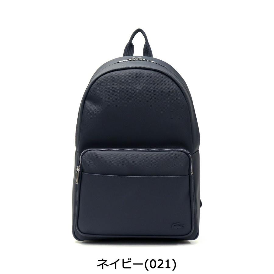 ラコステ リュック LACOSTE MEN’S CLASSIC ミニマルデイパック デイパック A4 PVC バッグ メンズ レディース NH2583H｜galleria-store｜05