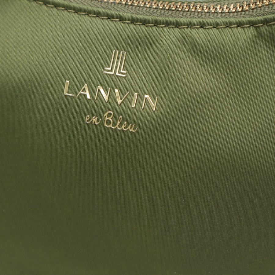 LANVAN en Bleuショルダーバッグ オリーブグリーン LANVIN en Bleu 最大50%☆9/20〜 ランバン オン ブルー ショルダー