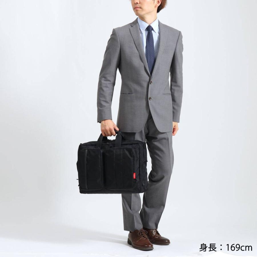 正規取扱店 マンハッタンパッセージ 3WAY ブリーフケース MANHATTAN PASSAGE ゼログラヴィティー リュック A4 18L PC収納 撥水 メンズ 2475の画像