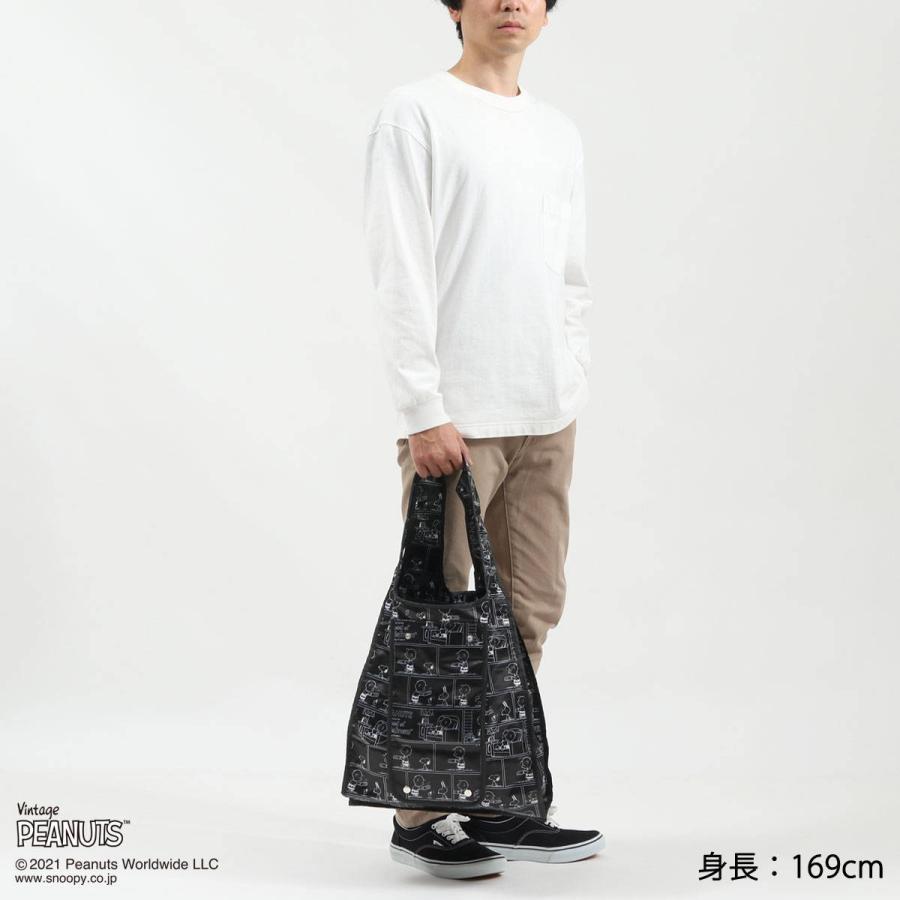 マキャベリック エコバッグ MAKAVELIC PEANUTS×MAKAVELIC ECO BAG トートバッグ スヌーピー 折りたたみ 3121-10601｜galleria-store｜07