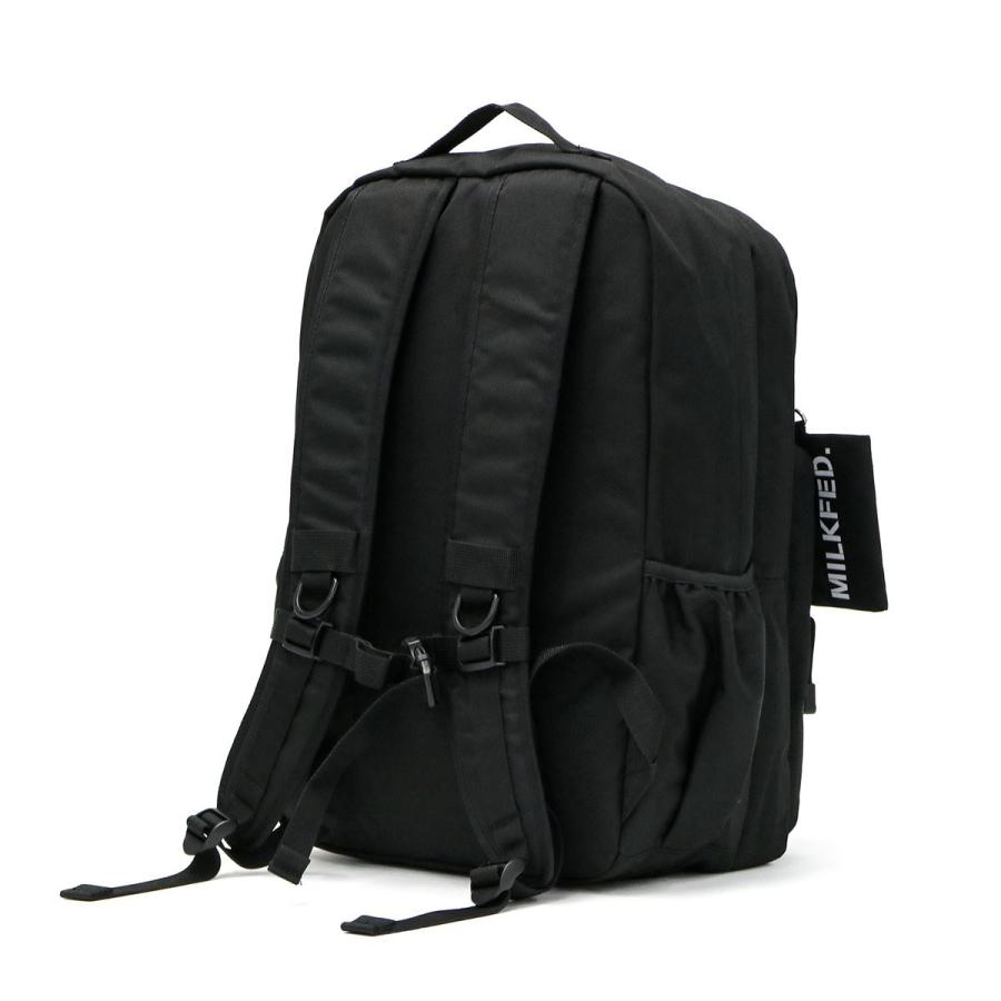 ミルクフェド リュック MILKFED. リュックサック W ZIP BACKPACK バッグ バックパック デイパック A4 23L PC収納 ブランド レディース 103202053019の画像