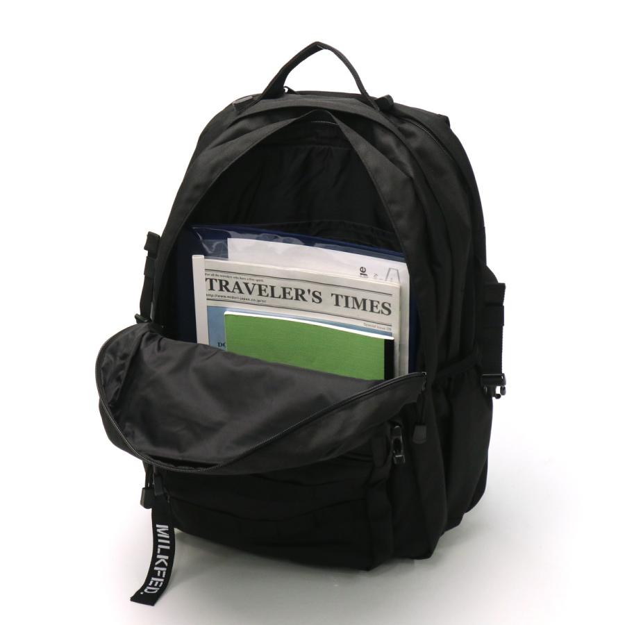 最大51%★5/24限定 ミルクフェド リュック MILKFED. ACTIVE DOUBLE POCKET MOLLE BACKPACK リュックサック バックパック 30L A4 2層 レディース 103224053008の画像