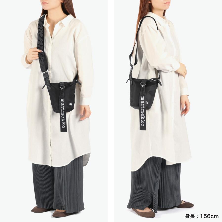 最大50%★10/11限定 日本正規品 マリメッコ ショルダーバッグ レディース 斜めがけバッグ 小さめ marimekko ブランド 女性 おしゃれ Essential Bucket Solid | marimekko | 07