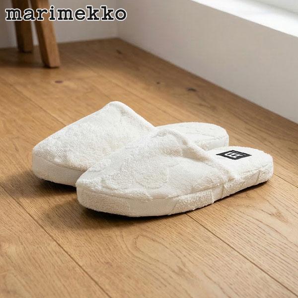 最大50%★10/15〜 日本正規品 マリメッコ スリッパ 暖かい 室内 marimekko 洗える 滑り止め 冬 ルームシューズ 綿 コットン かわいい Mini Unikko slippers | marimekko