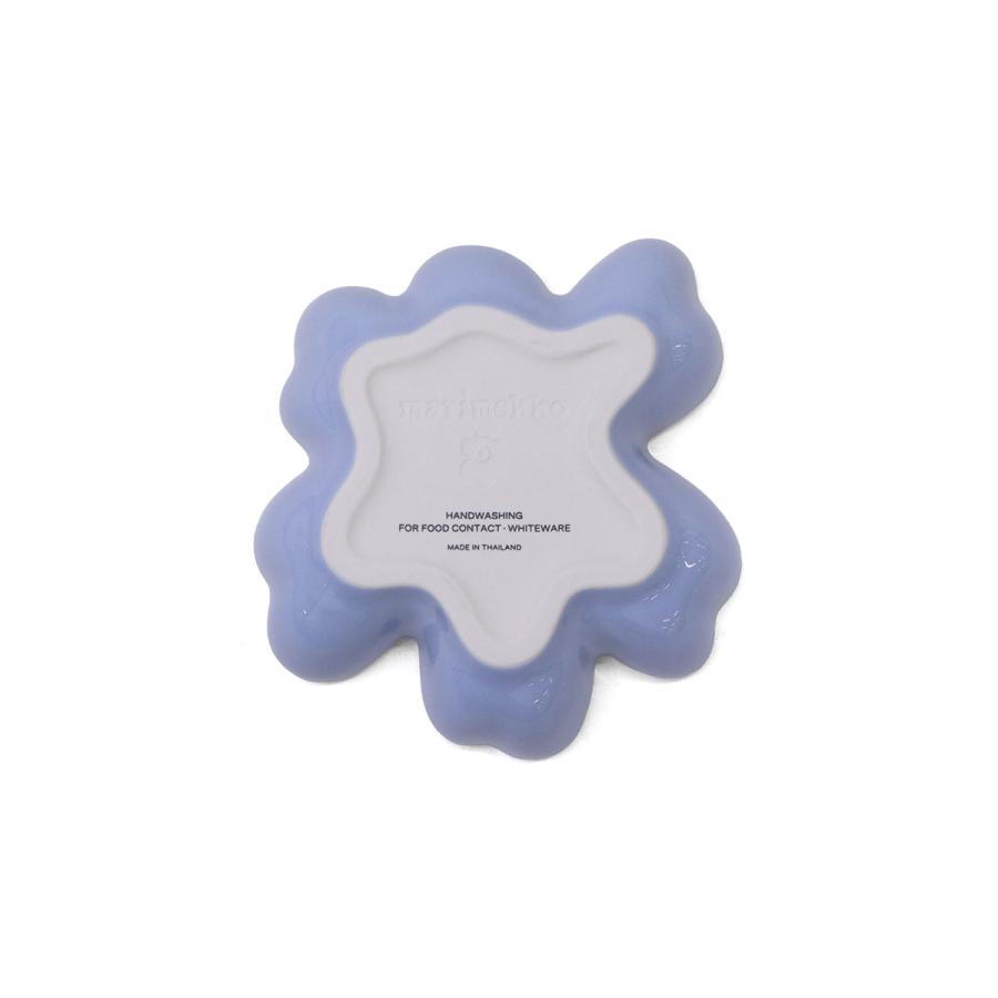 最大50%★10/15〜 日本正規品 マリメッコ プレート 皿 食器 marimekko 陶器 かわいい おしゃれ セット ペア 2枚 ミニ Unikko ボウルセット 11cm | marimekko | 09
