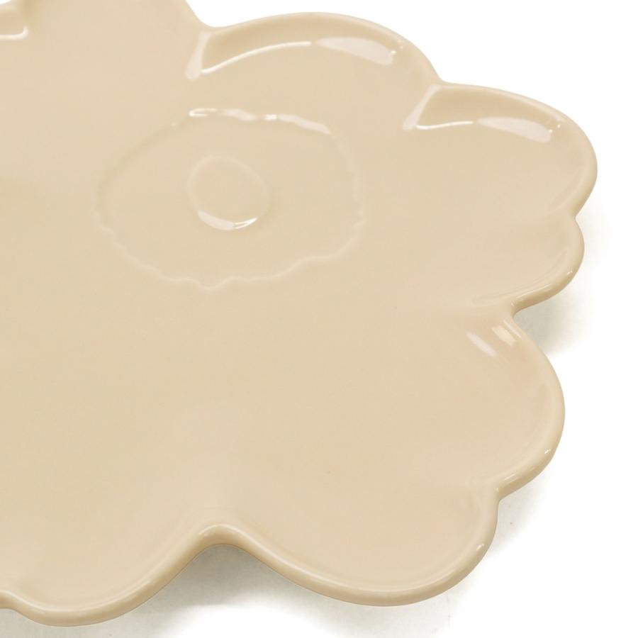 最大50%★10/15〜 日本正規品 マリメッコ プレート 皿 食器 marimekko 陶器 かわいい おしゃれ 花 花型 お皿 小さめ ウニッコ デザイン Unikkoプレート 20cm | marimekko | 07