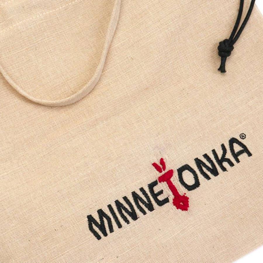 ミネトンカ バッグ MINNETONKA 巾着バッグ 巾着トート 巾着袋 大 布 トート トートバッグ 麻 ブランド レディ―ス 14567000｜galleria-store｜15