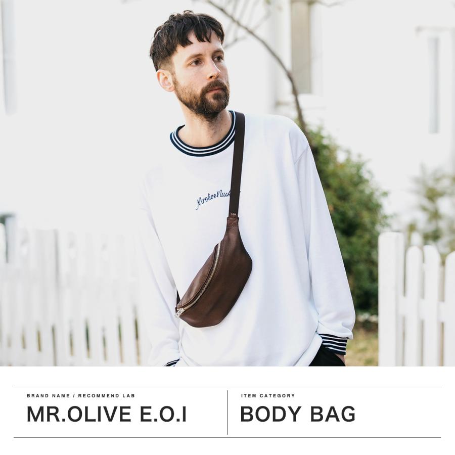 MR.OLIVE E.O.I ミスターオリーブ イー.オー.アイ ボディバッグ メンズ
