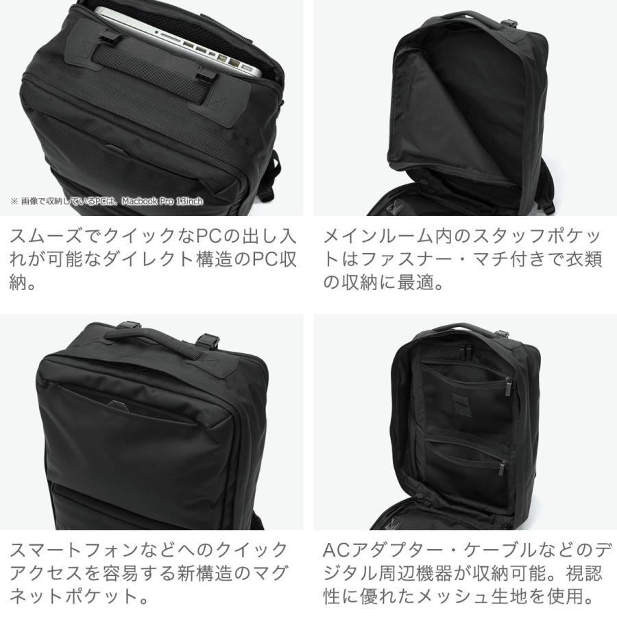 正規品1年保証 MONOLITH リュック メンズ レディース モノリス 通勤 通学 A4 B4 17L PC 1WAY DIVIDER PRO M PR-1090の画像