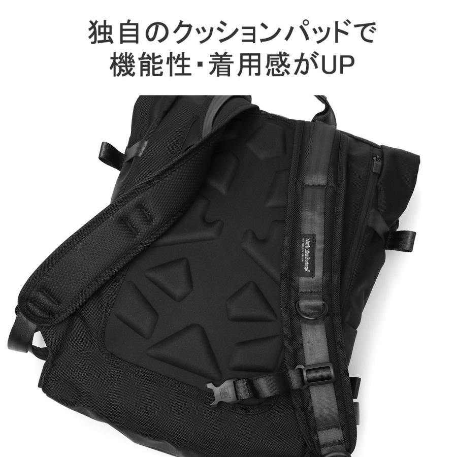 最大53%★6/1迄 日本正規品 マンハッタンポーテージ ブラックレーベル リュック メンズ レディース 大容量 Manhattan Portage BLACK LABEL MP1261JRBL-BBの画像