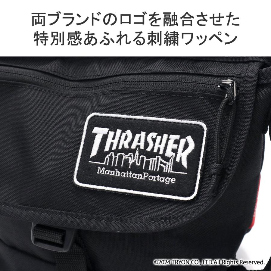 最大51%★6/4限定 日本正規品 マンハッタンポーテージ メッセンジャーバッグ メンズ レディース 小さめ 斜めがけ Manhattan Portage 撥水 MP1603FZPEPTHRASHER_8