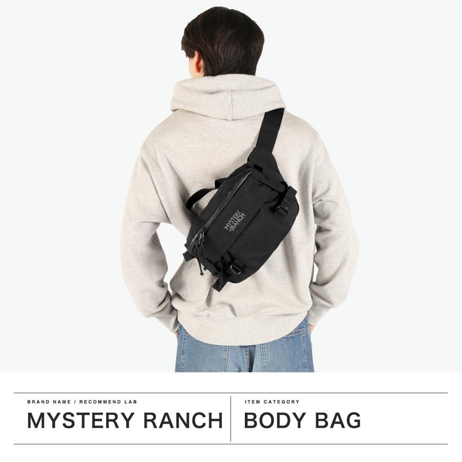 最大53%★3/1迄 日本正規品 ミステリーランチ ボディバッグ メンズ レディース ブランド ナイロン MYSTERY RANCH ヒップバッグ 撥水 軽量 旅行 自転車 8L