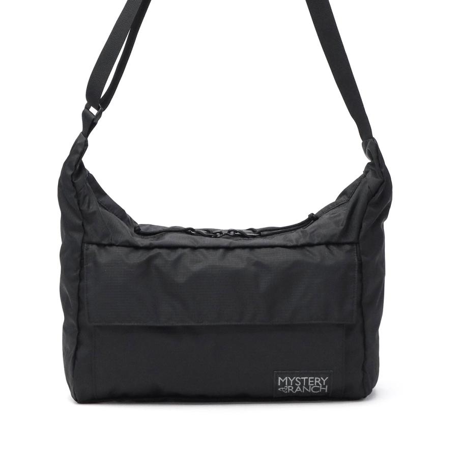 15517✨良品✨ミステリーランチ インベーダー/ショルダーバッグ/ナイロン/黒 MYSTERY RANCH（ミステリーランチ） インベーダー ショルダーバッグ