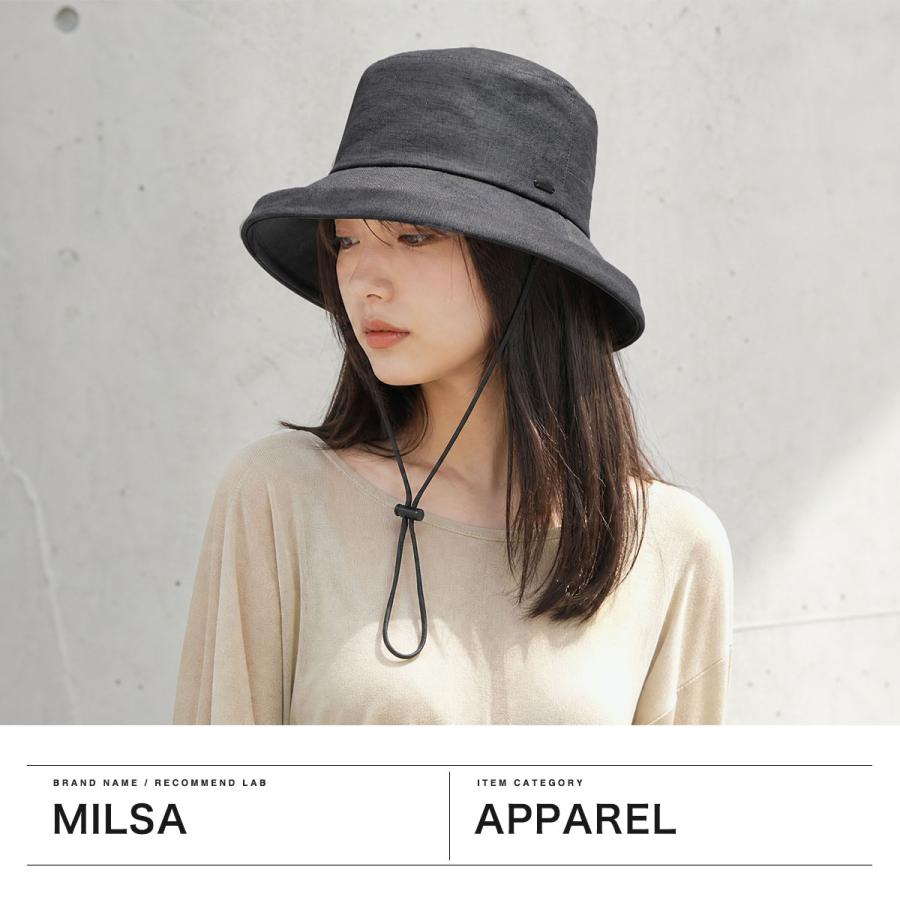 milsa（ミルサ） 最大45%☆10/7限定 ハット 帽子 レディース