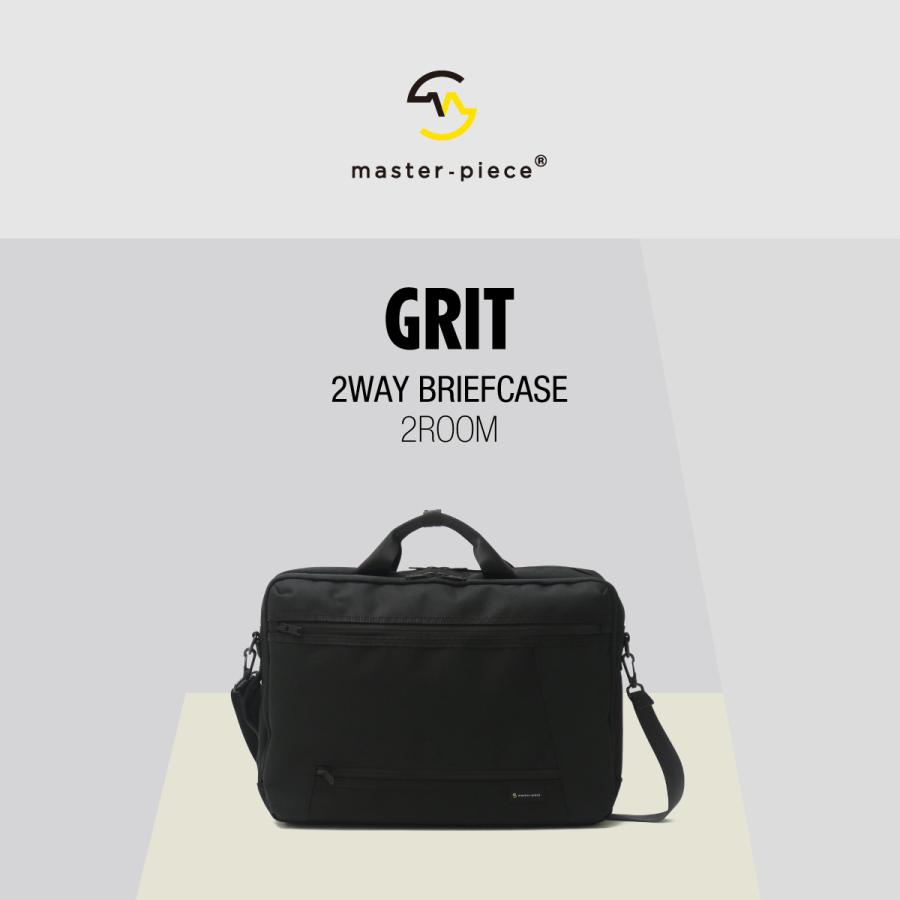 最大51%★5/24限定 当店限定モデル 正規取扱店 マスターピース ビジネスバッグ master-piece GRIT 2WAY ブリーフケース 通勤 A4 B4 PC 2層 メンズ 43212-Gの画像