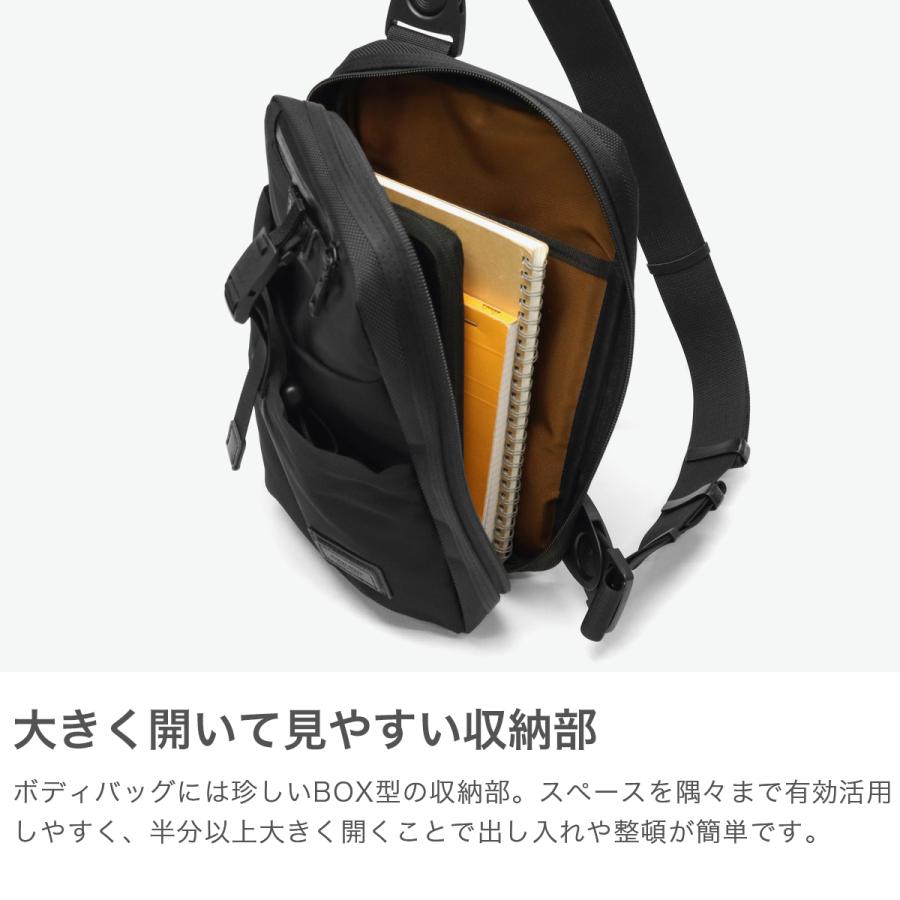 美品　マスターピースmaster-piece ボディバッグ 黒 日本製 master-piece（マスターピース） 最大49%☆5/1限定 ノベルティ付 正規