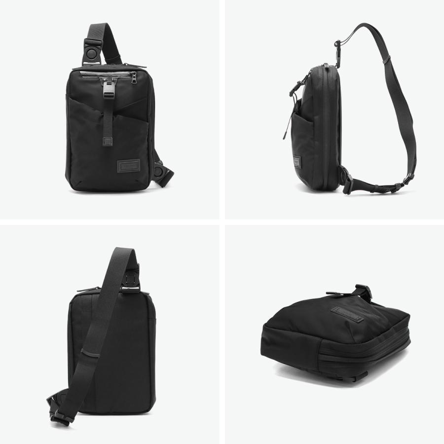 美品　マスターピースmaster-piece ボディバッグ 黒 日本製 master-piece（マスターピース） 最大49%☆5/1限定 ノベルティ付 正規