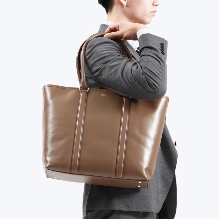 最大50%★5/25限定 マッキントッシュ フィロソフィー トートバッグ メンズ レディース 大きめ MACKINTOSH PHILOSOPHY 本革 革 通勤 B4 A4 ブレイヴァル 73115の画像