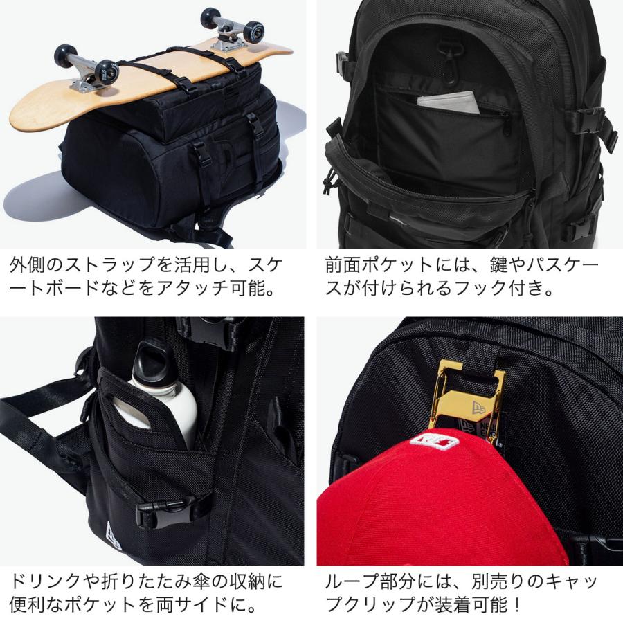 NEW ERA バッグ キャリアパック リュック（ブラック）通学にも◎ NEW ERA（ニューエラ） 正規取扱店 リュック メンズ レディース 通学