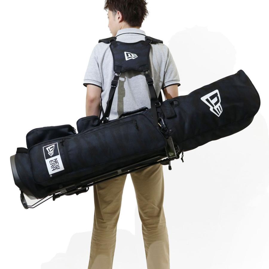 早い者勝ち‼️ NEW ERA ニューエラ キャディバッグ ブラック スタンド式 NEW ERA 最大51%☆10/17〜 正規取扱店 ニューエラ キャディ