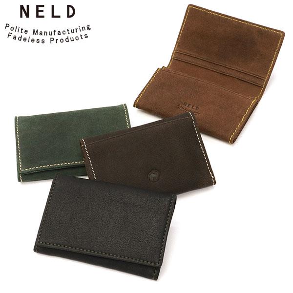 NELD（ネルド） 最大50%☆10/7限定 名刺入れ メンズ 本革 レザー
