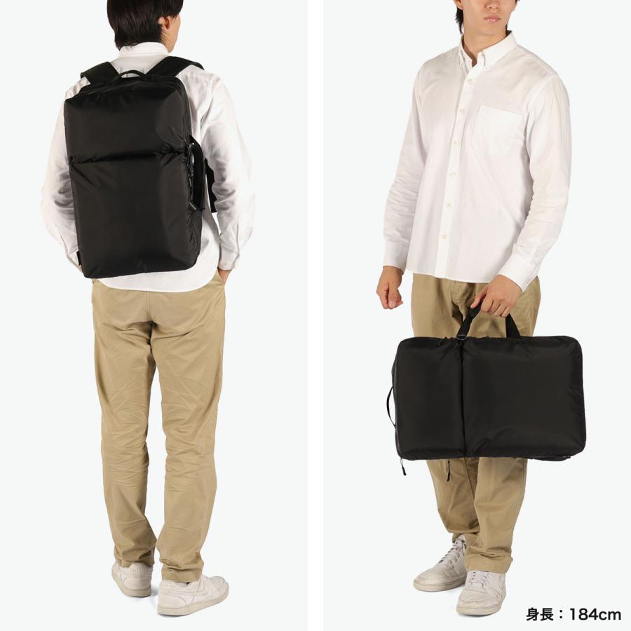 ノアール ダッフルバッグ メンズ レディース 大容量 NoiR ブリーフバッグ ボストンバッグ リュック B4 40L 2WAY Absolute duffel N23003 | NoiR（バッグ） | 10
