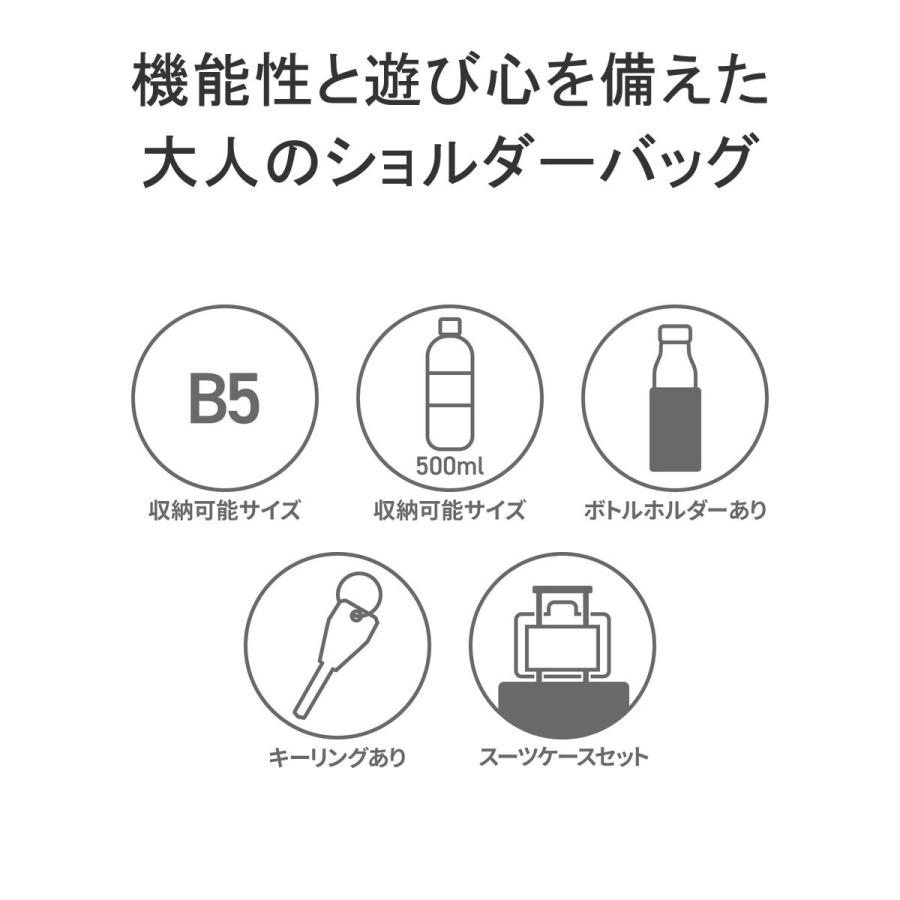 最大42%★7/23迄 ネオプロ ショルダーバッグ メンズ NEOPRO RED POINT 船型ショルダー バッグ B5 斜めがけ 肩掛け 軽量 ファスナー ナイロン 大人 通勤 2-113 | NEOPRO | 05