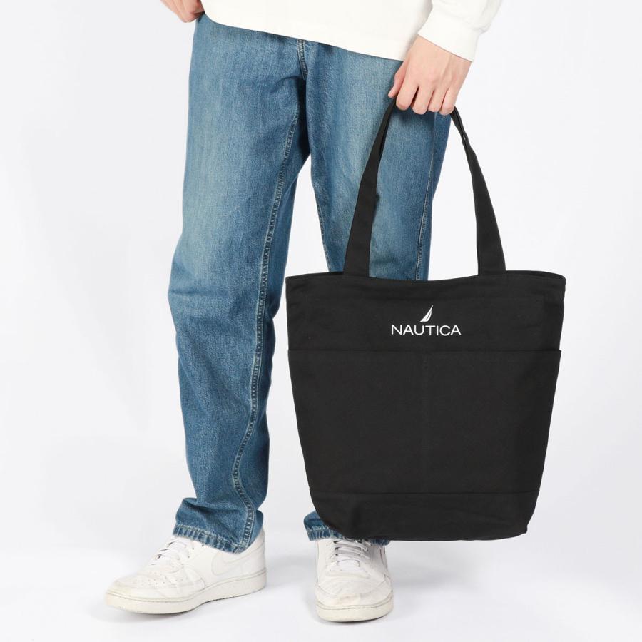 最大51%★2/17迄 ノーティカ トートバッグ メンズ レディース A4 キャンバス 通勤 NAUTICA 軽い 軽量 縦 縦型 通学 ブランド ユニセックス NTC-003 370-7511 | NAUTICA | 04