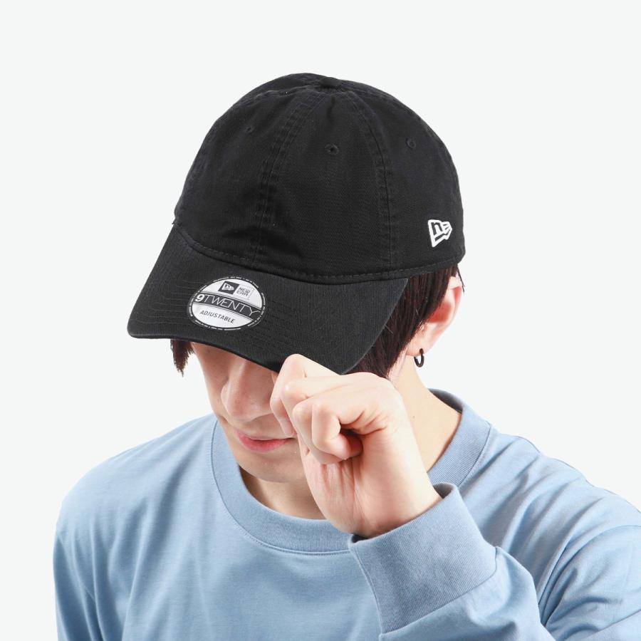最大42%★5/28迄 正規取扱店 NEW ERA キャップ 帽子 メンズ レディース 無地 深め ニューエラ 大きめ おしゃれ 9TWENTY ベーシック ウォッシュドコットン | NEW ERA | 16