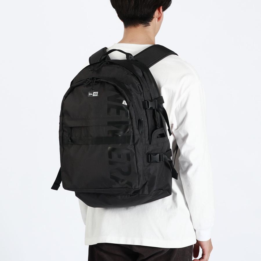 最大42%★3/13迄 正規取扱店 NEW ERA リュック メンズ レディース 通学 大容量 ニューエラ 軽い 2層 B4 A4 Carrier Pack 35L ライトウェイト プリントロゴ | NEW ERA | 03