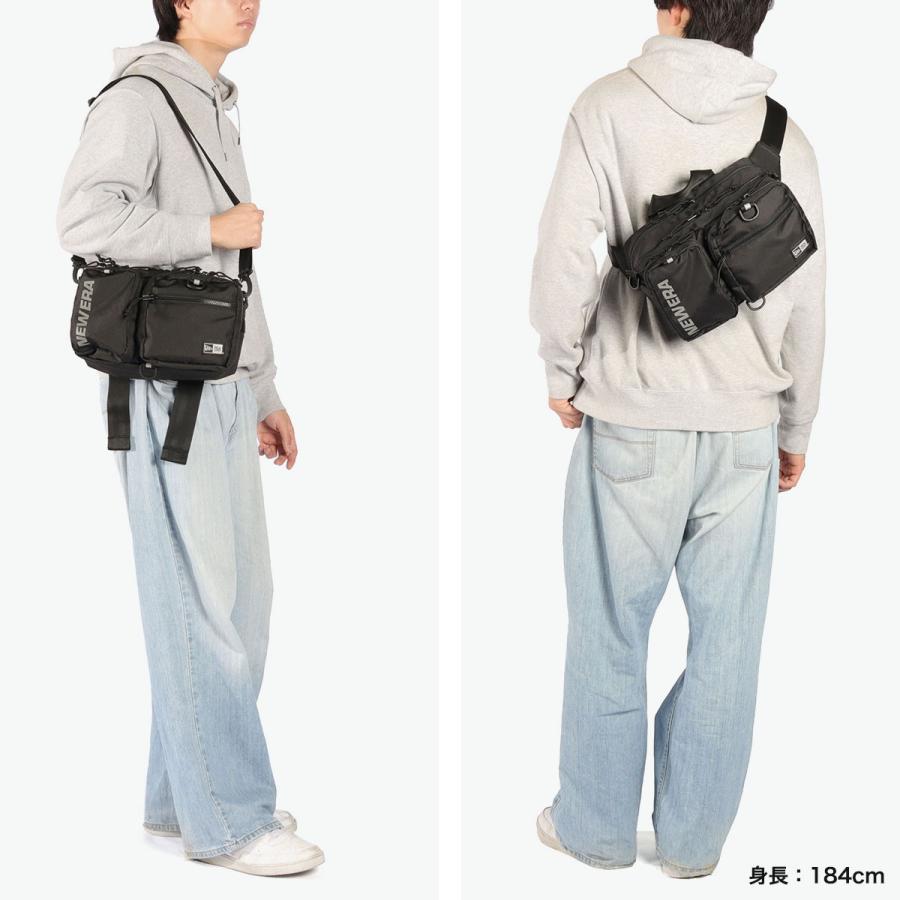 最大51%★5/24限定 正規取扱店 NEW ERA ウエストバッグ メンズ レディース アウトドア ニューエラ ボディバッグ 2WAY A5 フィールドウエストバッグ 11Lの画像