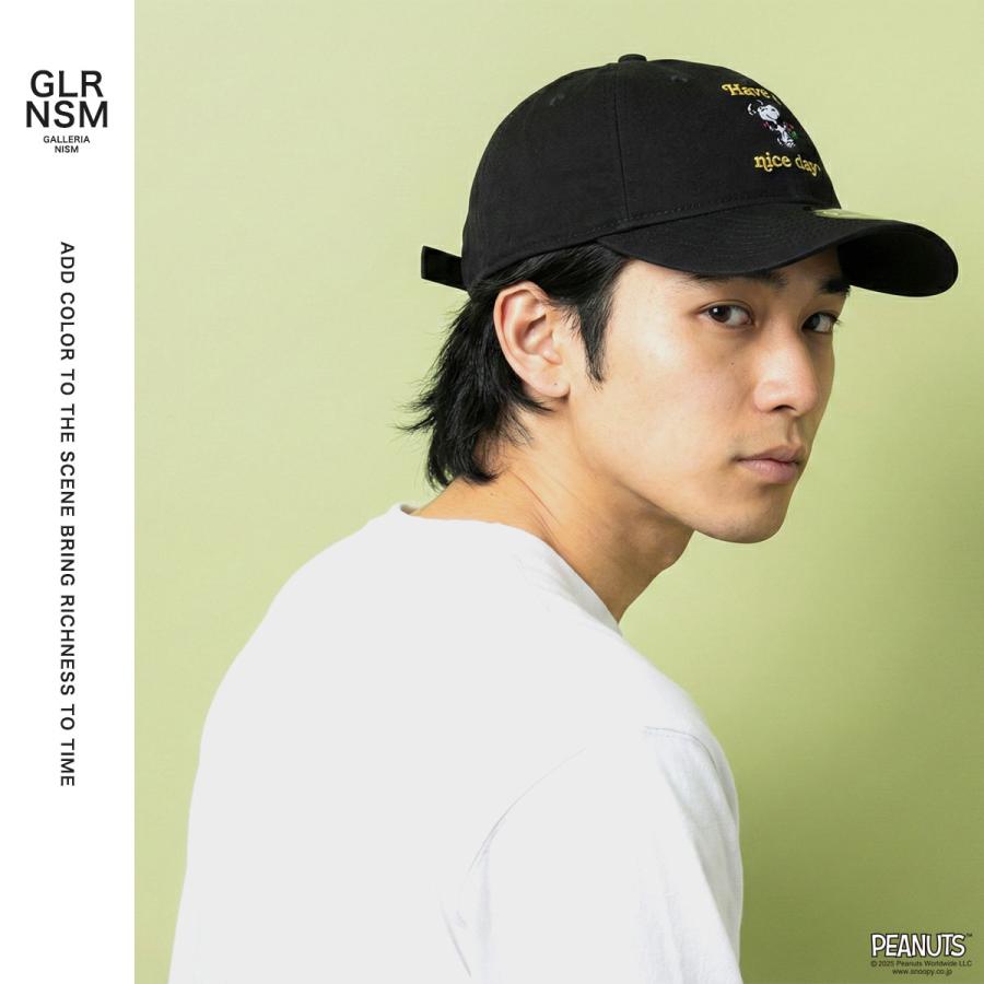 最大46%★3/18限定 正規取扱店 NEW ERA キャップ メンズ レディース ニューエラ スヌーピー ブランド キャラ 帽子 刺繍 9THIRTY 930 PEANUTS HAVE A NICE DAY | NEW ERA | 04