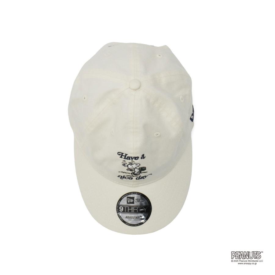 最大50%★3/25限定 正規取扱店 NEW ERA キャップ メンズ レディース ニューエラ スヌーピー ブランド キャラ 帽子 刺繍 9THIRTY 930 PEANUTS HAVE A NICE DAY | NEW ERA | 13