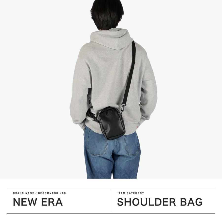 最大51%★3/27限定 正規取扱店 NEW ERA ショルダーバッグ メンズ レディース 軽量 ニューエラ 斜めがけ 小さめ ショルダーポーチ 1.7L シンセティックレザー | NEW ERA | 02