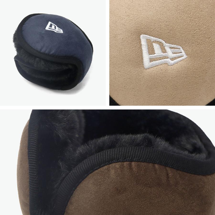 最大37%★3/18限定 正規取扱店 NEW ERA イヤーマフ メンズ レディース ニューエラ 耳あて 折りたたみ バックアームタイプ シンセティックスウェード フリース | NEW ERA | 06