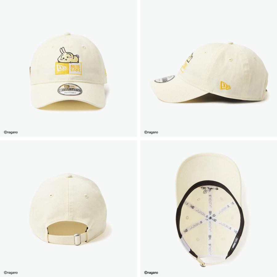 最大44%★6/1迄 正規取扱店 ニューエラ キャップ レディース メンズ 深め NEW ERA NEWERA コラボキャップ 帽子 アジャスター 刺繍 綿 9TWENTY ちいかわ | NEW ERA | 09