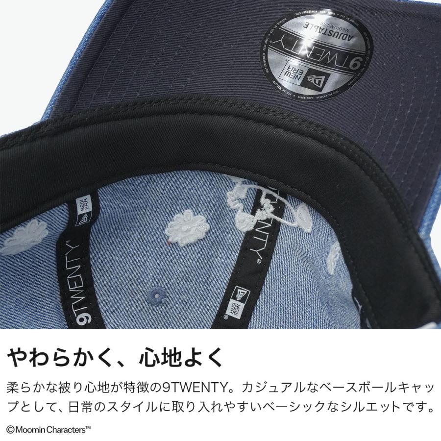 最大52%★11/1迄 正規取扱店 NEW ERA キャップ 帽子 メンズ レディース ブランド ニューエラ おしゃれ かわいい ムーミン コラボ 9TWENTY Moomin Flower 爆買 | NEW ERA | 06