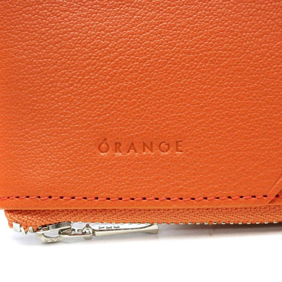 最大35%★11/12限定 オレンジ 財布 ORANGE ミニ財布 THE FRAGMENT フラグメントケース カードケース コインケース 本革 スリム 薄型 メンズ レディース THE FRAGMENT